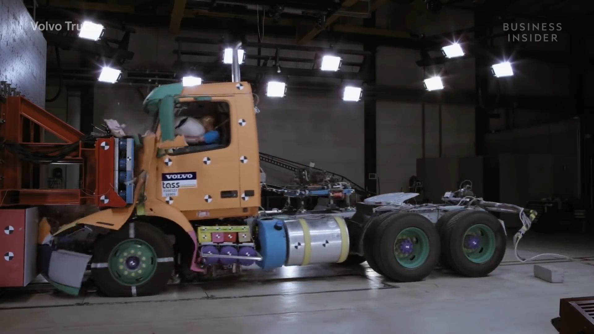 truck crash testing