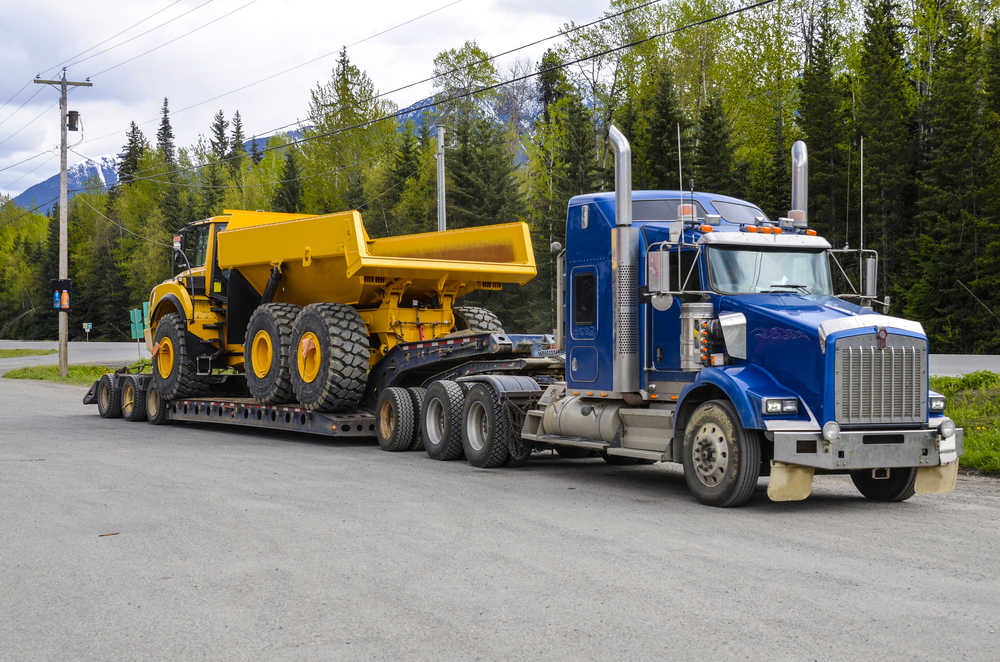 low loader trailer